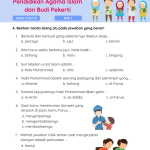 10 Contoh soal harian al-islam bab 1 untuk kelas 3 yang sering keluar saat ujian 2026