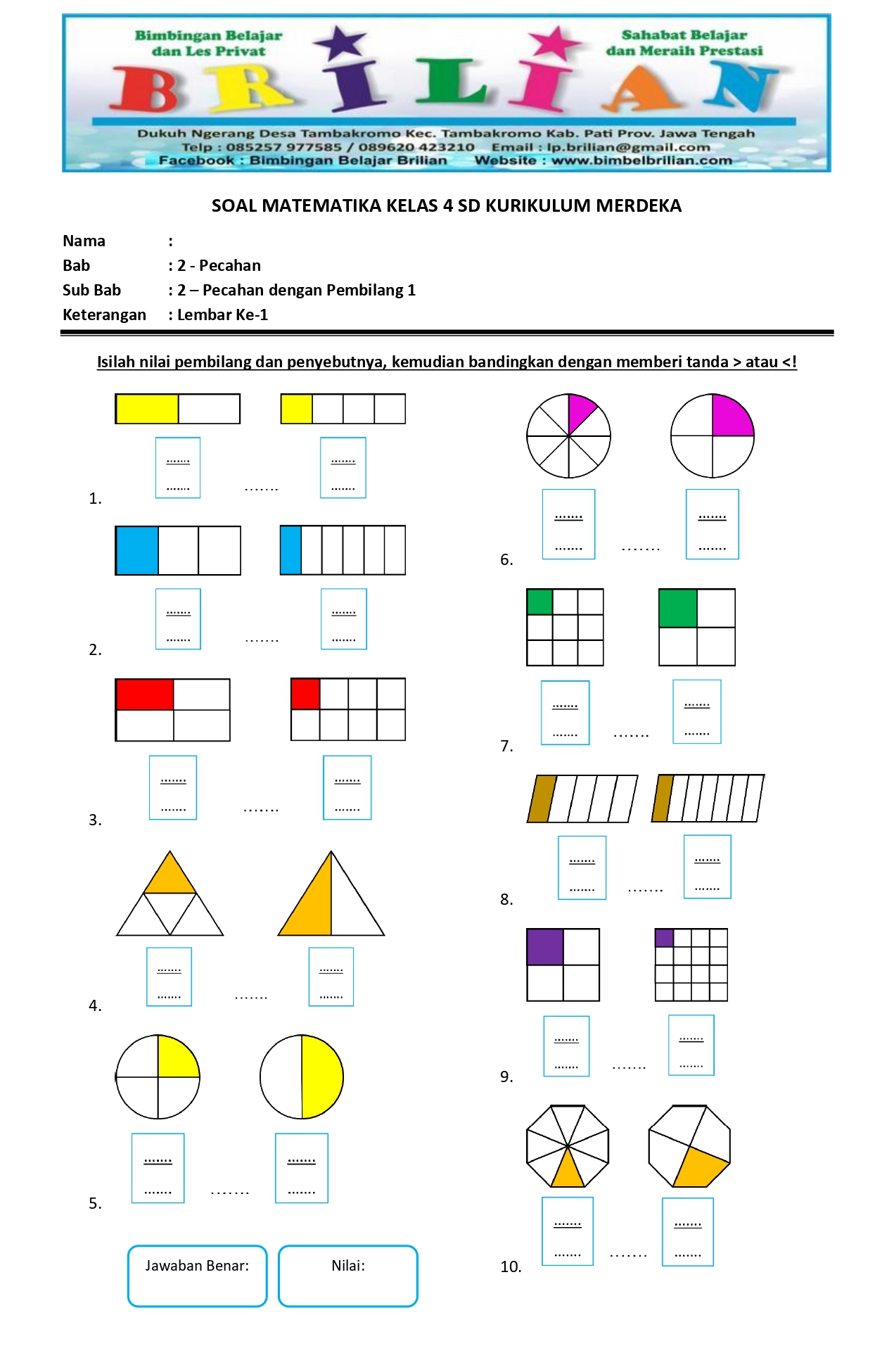 3 Fakta Mengejutkan Soal Matematika Kelas 1 Kurikulum Merdeka PDF untuk MI 2026