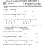 3 Rahasia Soal Mid Semester 1 Matematika Kelas 6 K13 Revisi 2018 yang Jarang Diketahui