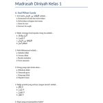 3 Fakta Mengejutkan Soal Diniyah Kelas 1 SD Kurikulum Merdeka 2026 3 Fakta Mengejutkan Soal Diniyah Kelas 1 SD Kurikulum Merdeka 2026