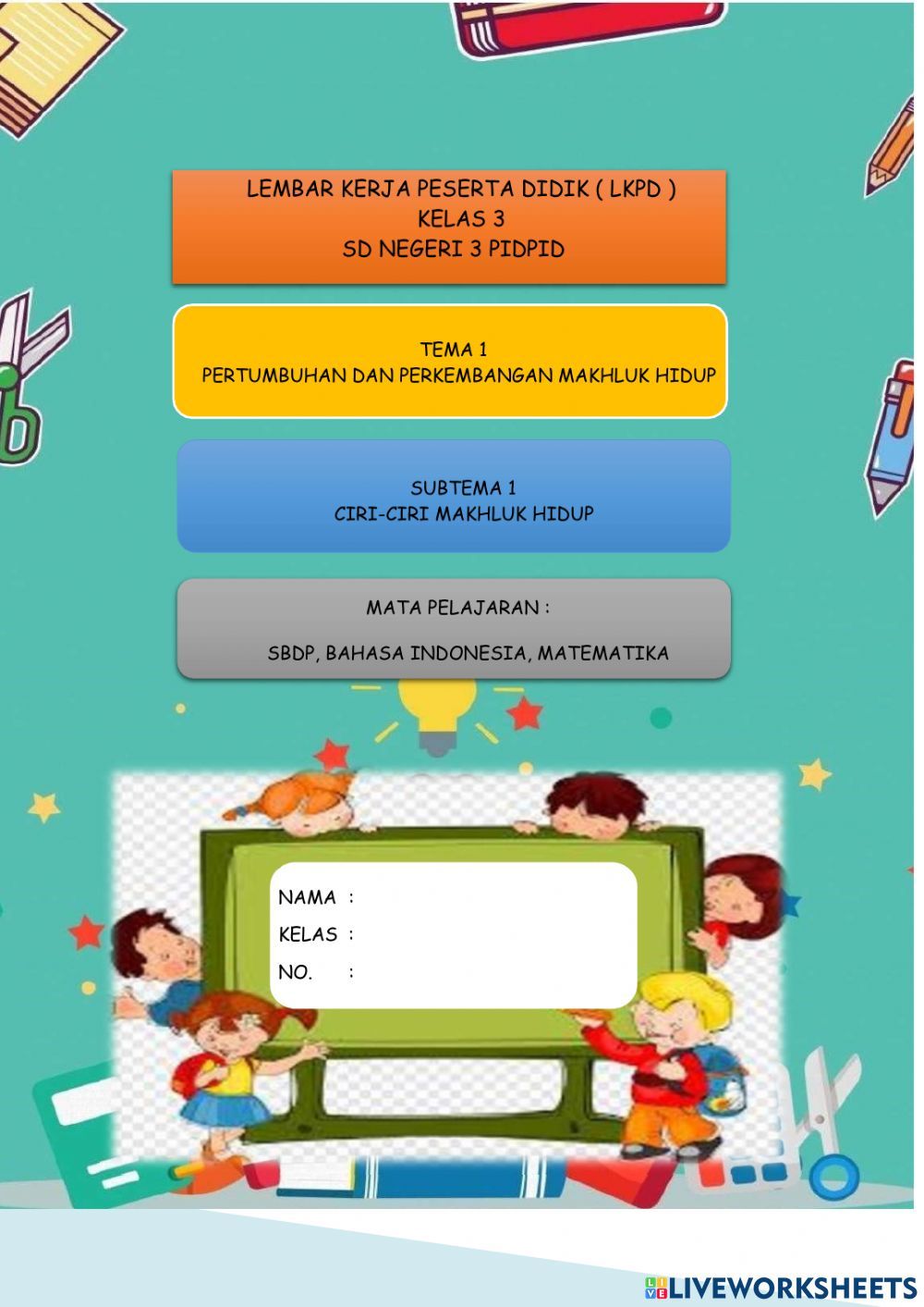 5 Rahasia Bang Soal Muatan Bindo Kelas 3 Tema 1 Tematik dari Jurnal Harian Guru