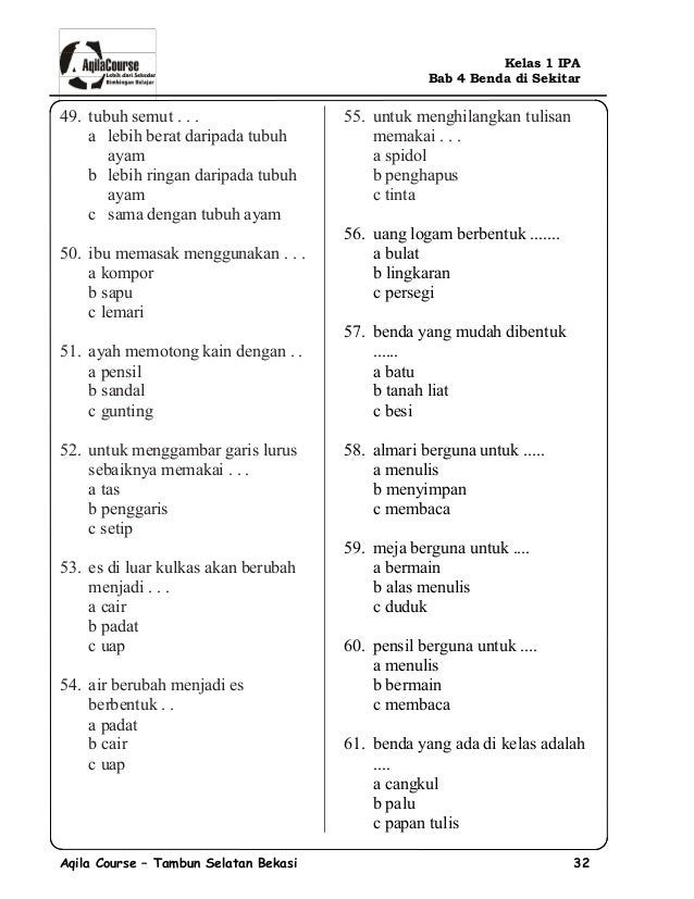 Best 13 18 Contoh Soal Bahasa Indonesia Kelas 1 Sd Tema 2 Artofit Best 13 18 Contoh Soal Bahasa Indonesia Kelas 1 Sd Tema 2 Artofit