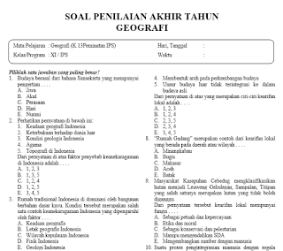 7 Contoh Soal Geografi Kelas 11 Semester 2 Pendudukan yang Wajib Dikuasai Sebelum Ujian!