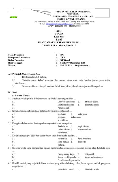 KARTU SOAL docx KARTU SOAL docx