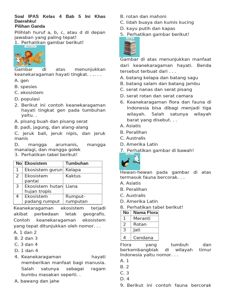 7 Rahasia Latihan Soal Online IPA SD Kelas 4 Semester 2 yang Wajib Diketahui Sebelum Ujian 7 Rahasia Latihan Soal Online IPA SD Kelas 4 Semester 2 yang Wajib Diketahui Sebelum Ujian