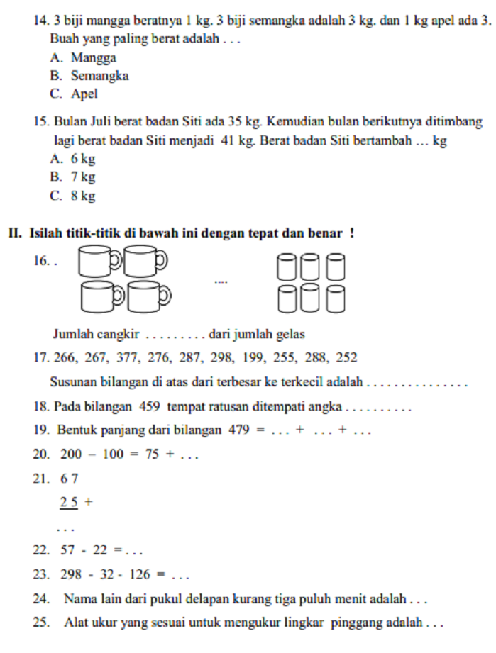 Ternyata Ini Rahasia Menjawab soal kelas 2 tema 6 subtema 4 dengan Sangat Cepat Ternyata Ini Rahasia Menjawab soal kelas 2 tema 6 subtema 4 dengan Sangat Cepat