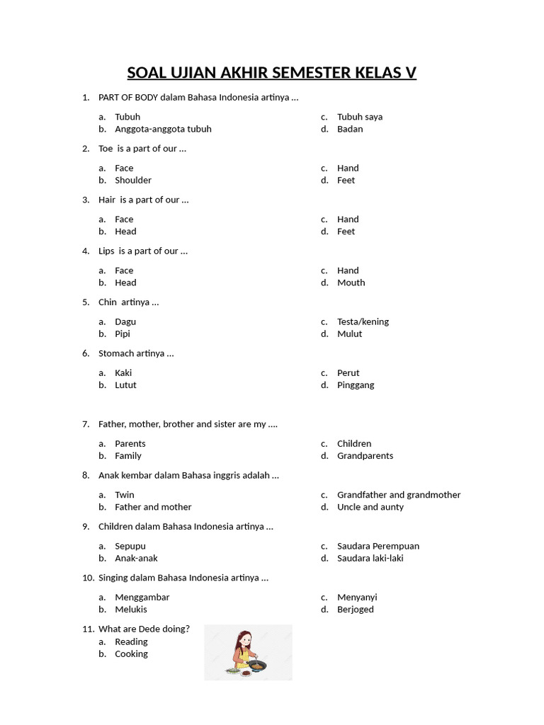 Wajib Tahu Bocoran Soal Soal Ujian Kelas 5 Semester 3 Agar Nilai Langsung Melonjak Wajib Tahu Bocoran Soal Soal Ujian Kelas 5 Semester 3 Agar Nilai Langsung Melonjak